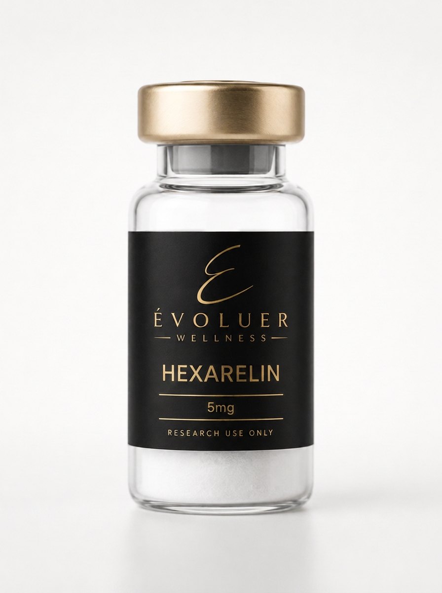 Hexarelin 5 mg — research peptide vial